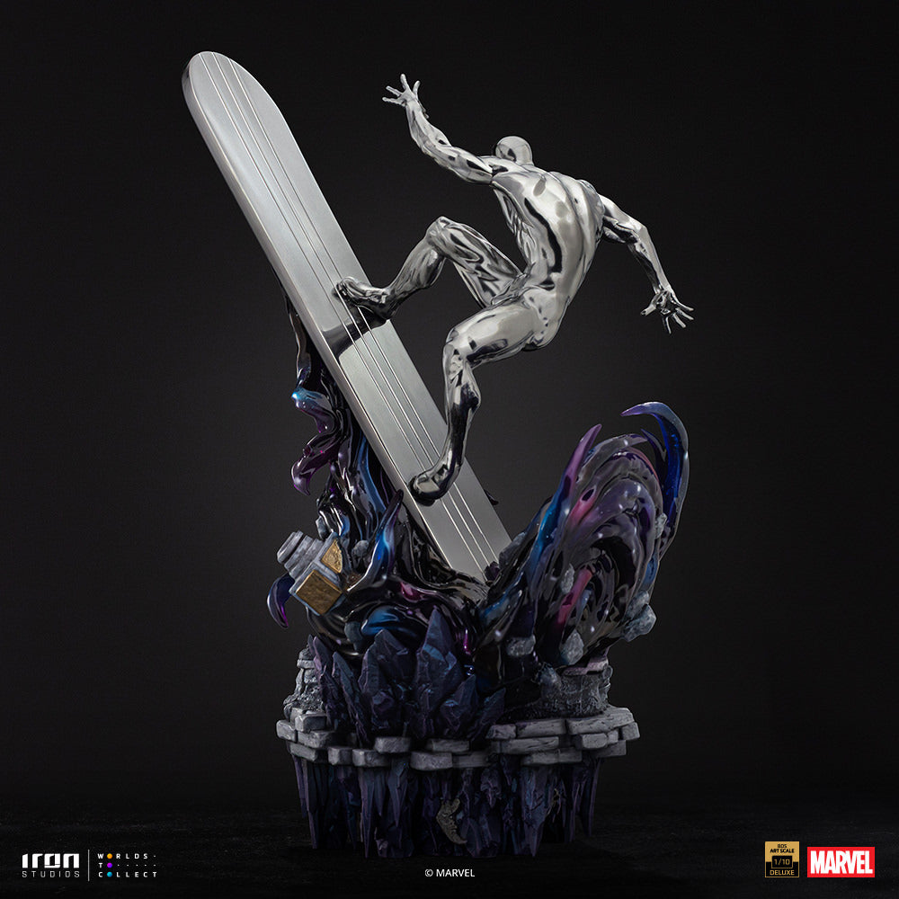 Silver Surfer Deluxe 1:10 Scale Statue by Iron Studios