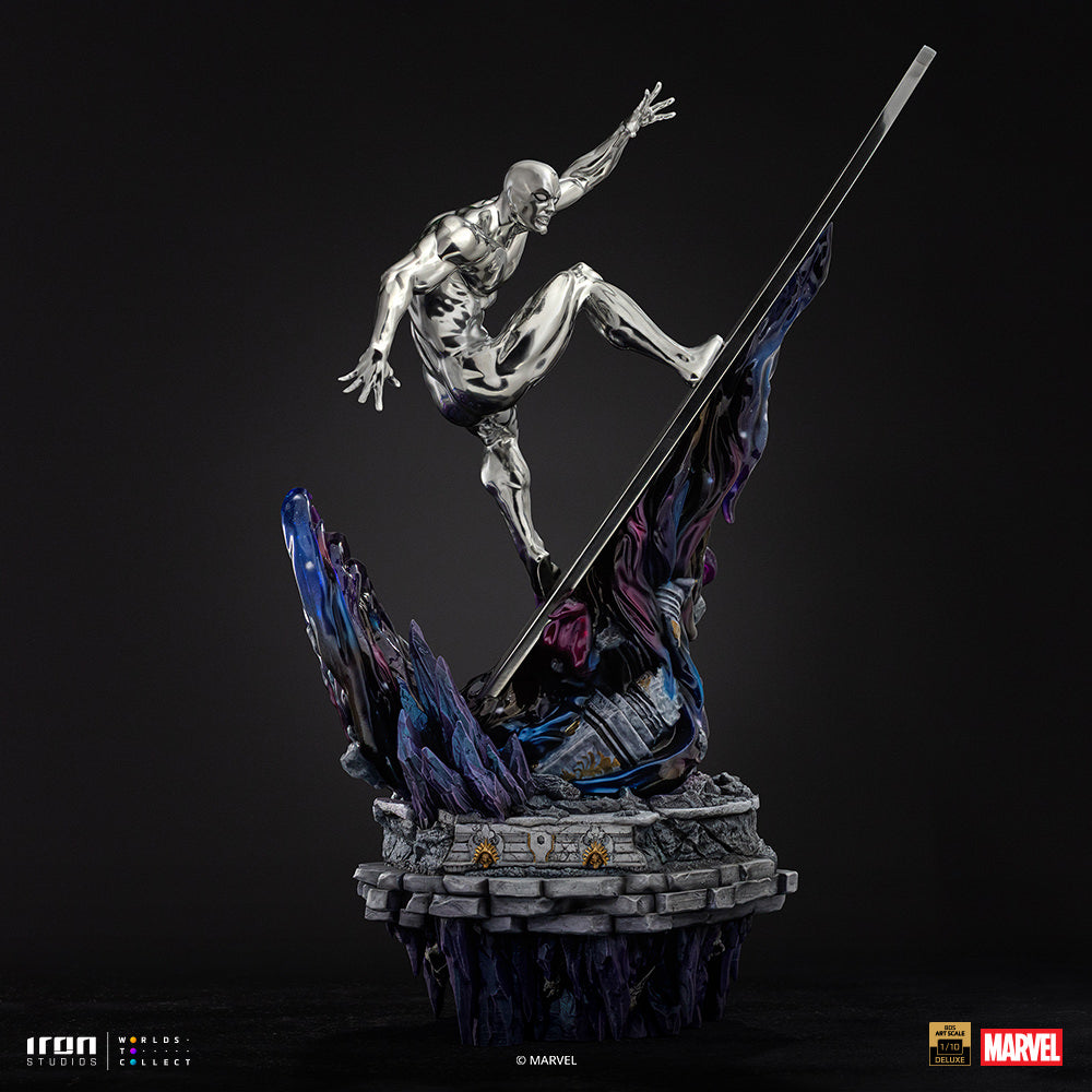 Silver Surfer Deluxe 1:10 Scale Statue by Iron Studios