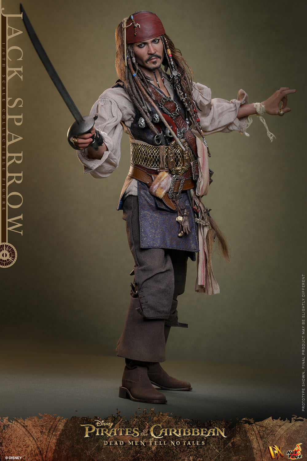 Jack Sparrow Sixth Scale Figure by Hot Toys – Alter Ego Comics