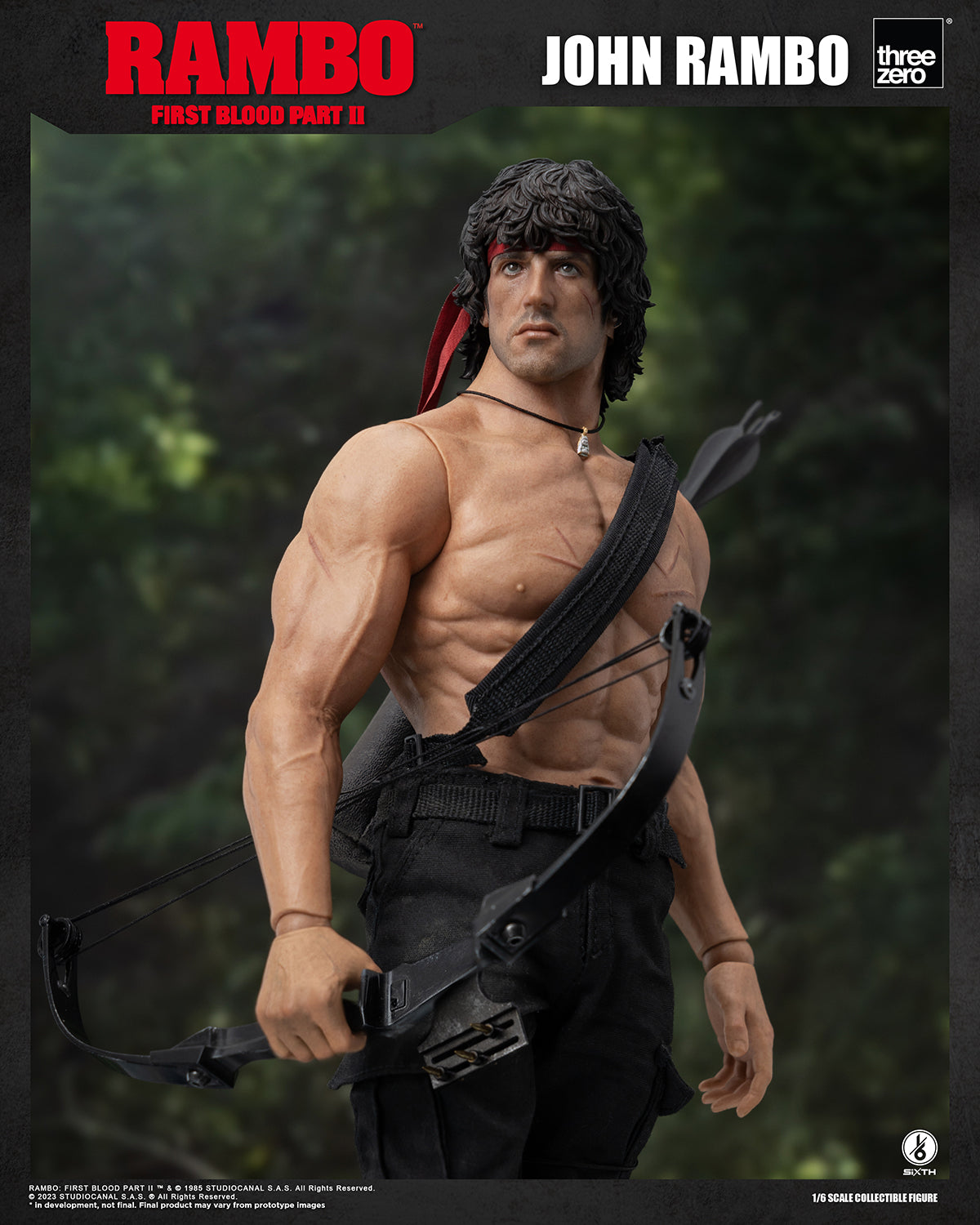 Rambo First Blood Part II John Rambo 1/6 Scale Figure
