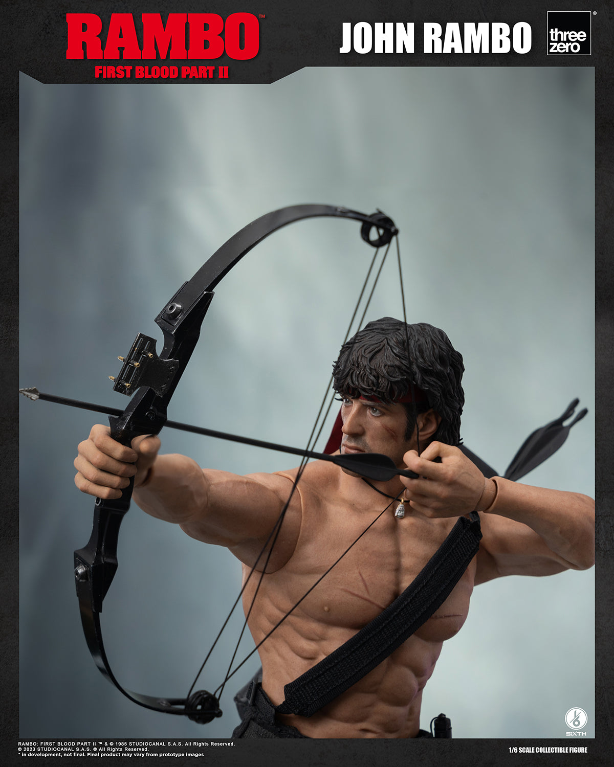 Rambo First Blood Part II John Rambo 1/6 Scale Figure