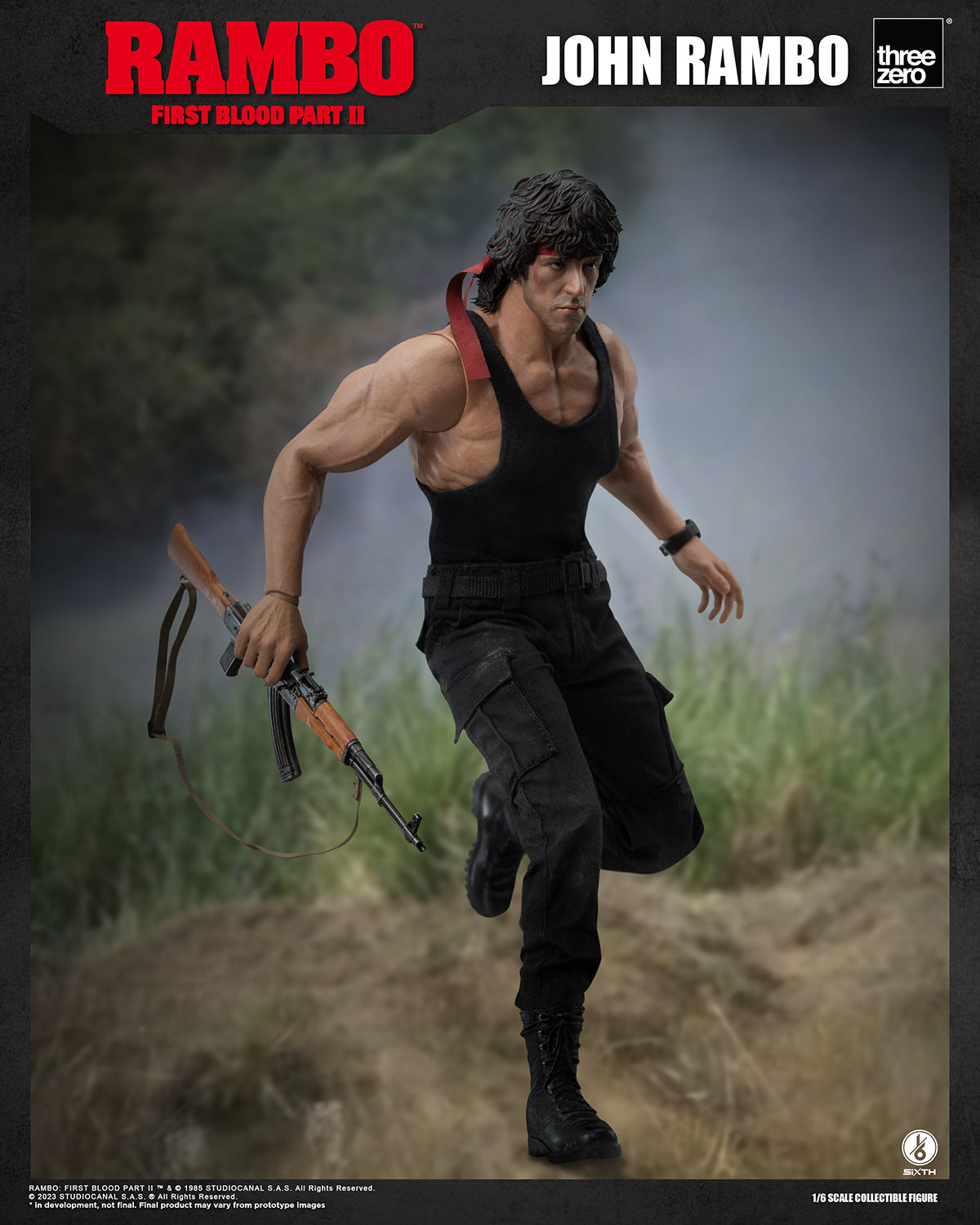 Rambo First Blood Part II John Rambo 1/6 Scale Figure – Alter Ego Comics