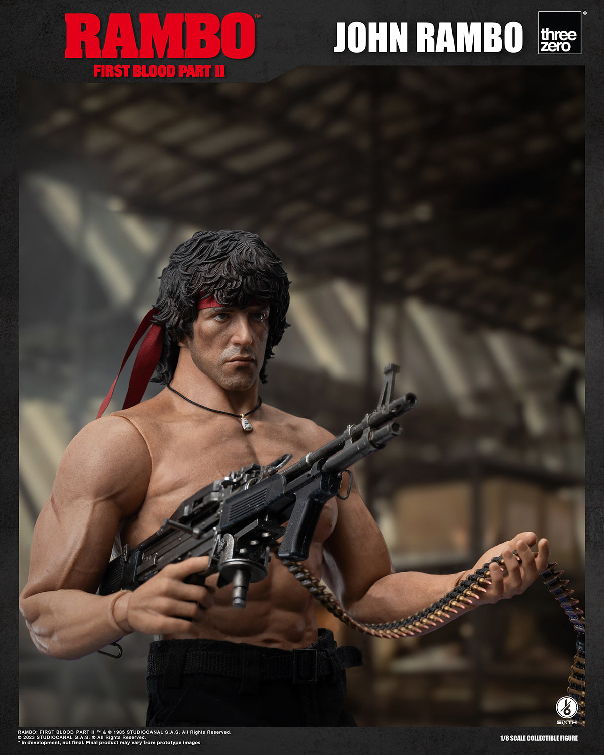 Rambo First Blood Part II John Rambo 1/6 Scale Figure