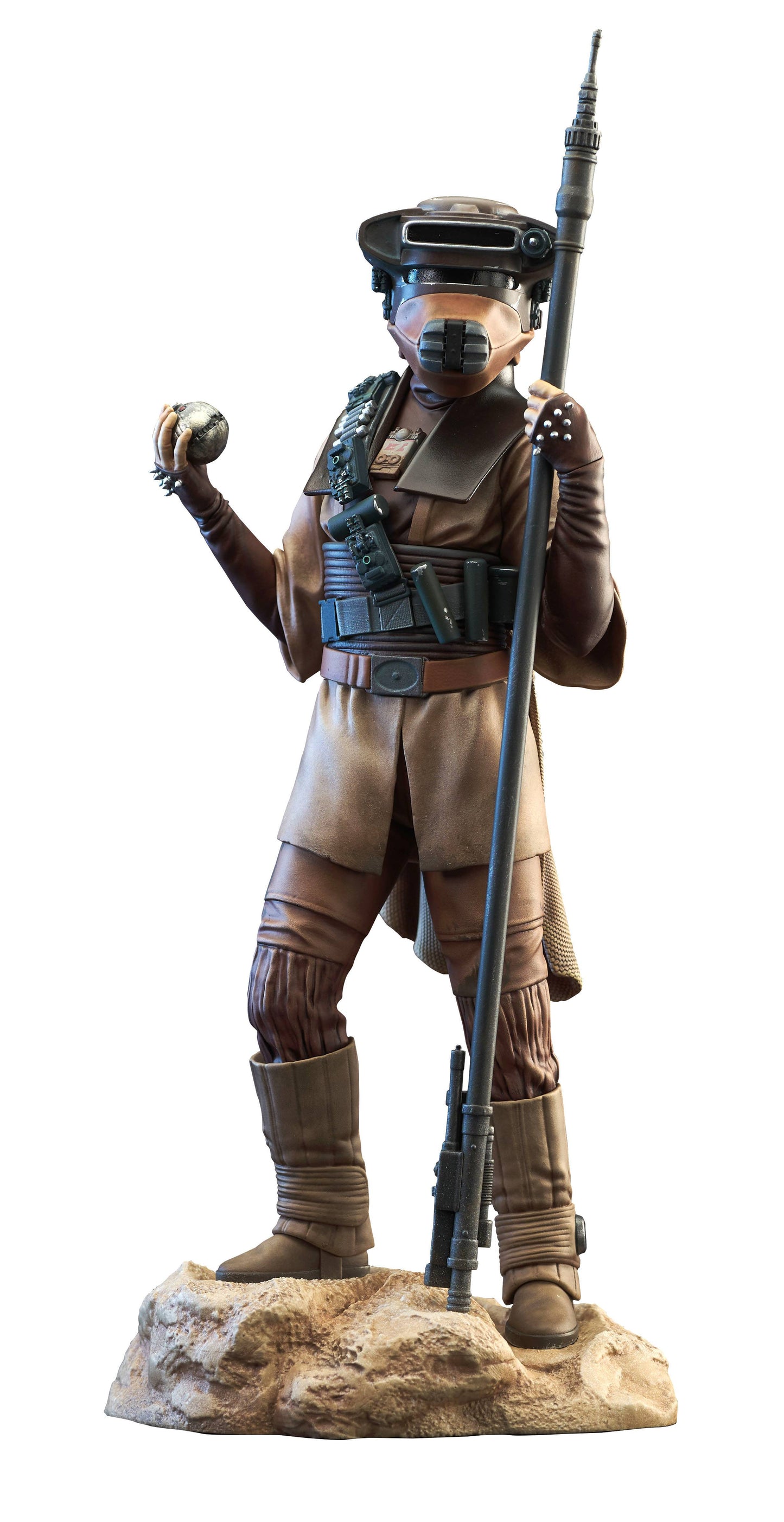 Star Wars Premier Collection ROTJ Leia in Boushh Disguise Statue