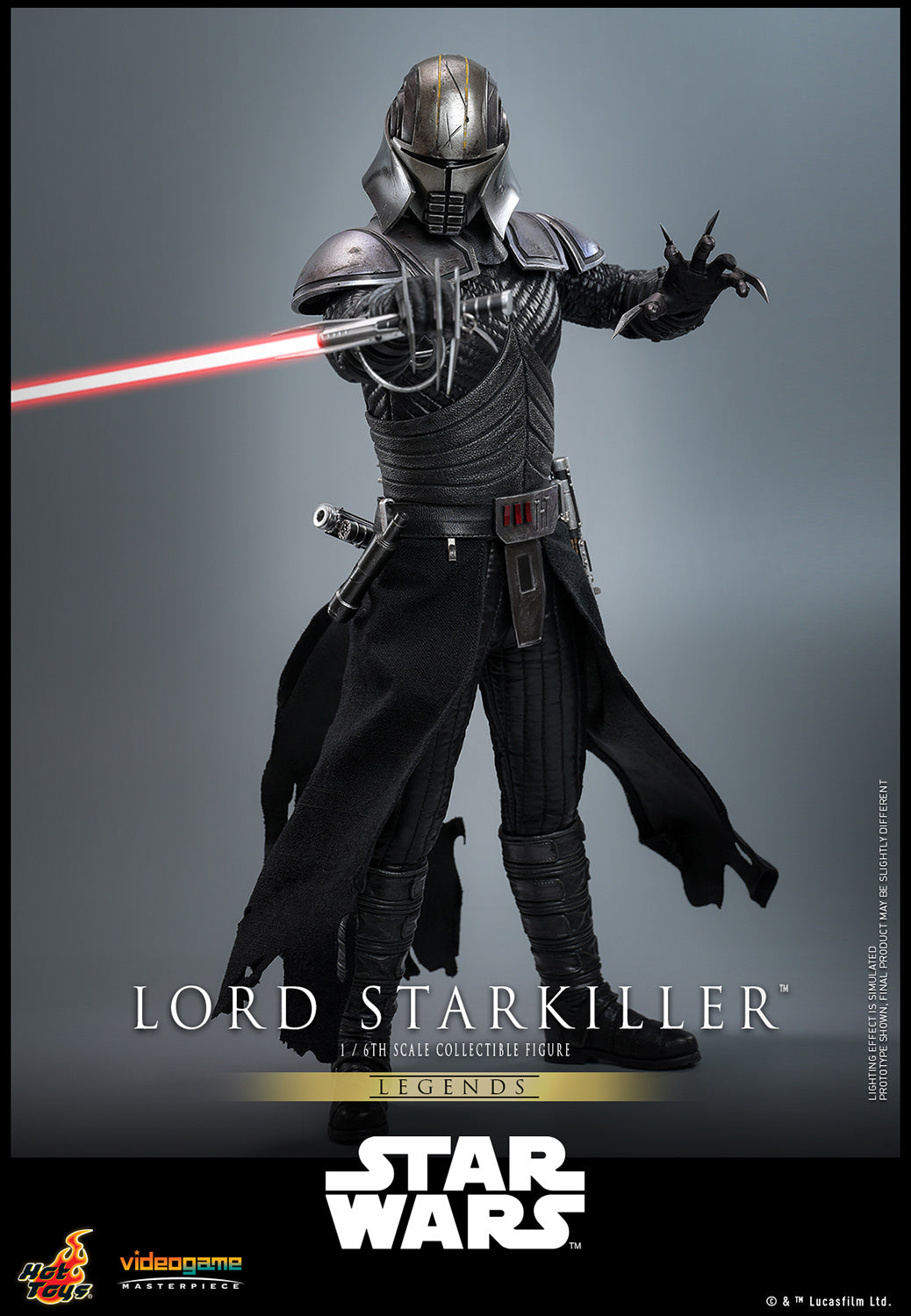 Lord Starkiller Sixth Scale Figure by Hot Toys