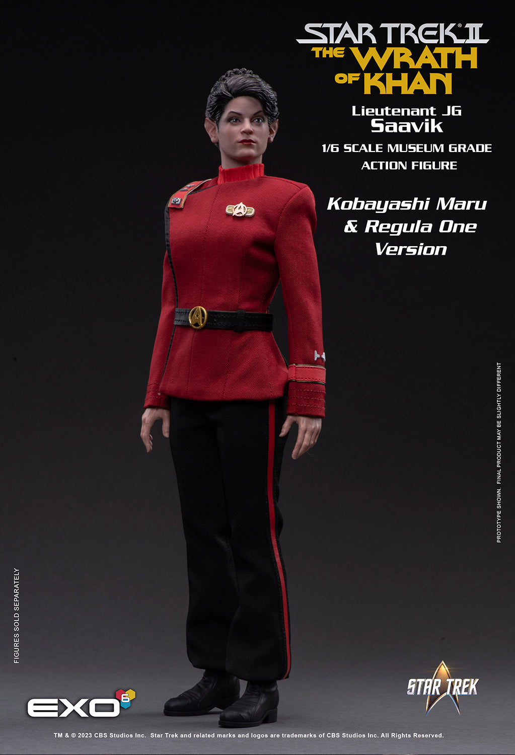Lt. Saavik (Regula One Version) 1/6 Scale Figure by EXO-6