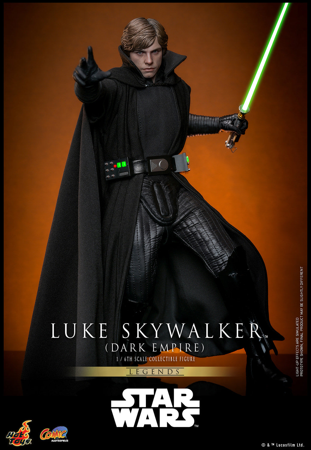 Luke Skywalker (Dark Empire) 1/6 Scale Figure by Hot Toys
