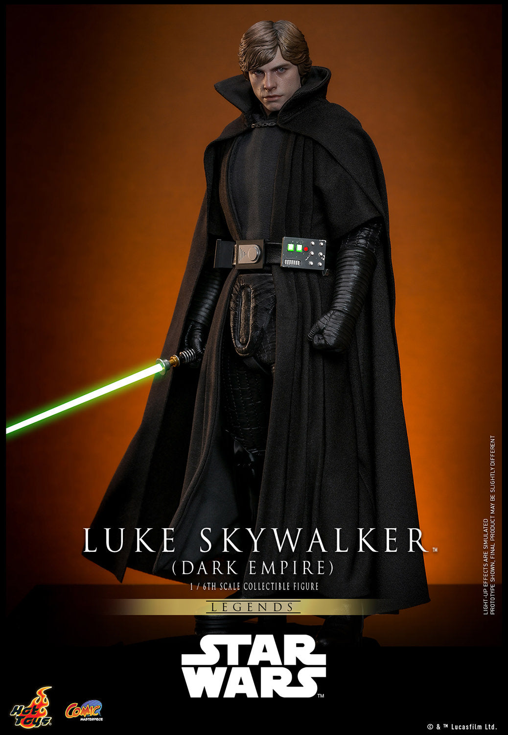 Luke Skywalker (Dark Empire) 1/6 Scale Figure by Hot Toys