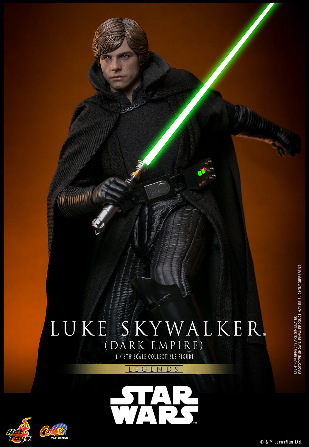 Luke deals Skywalker