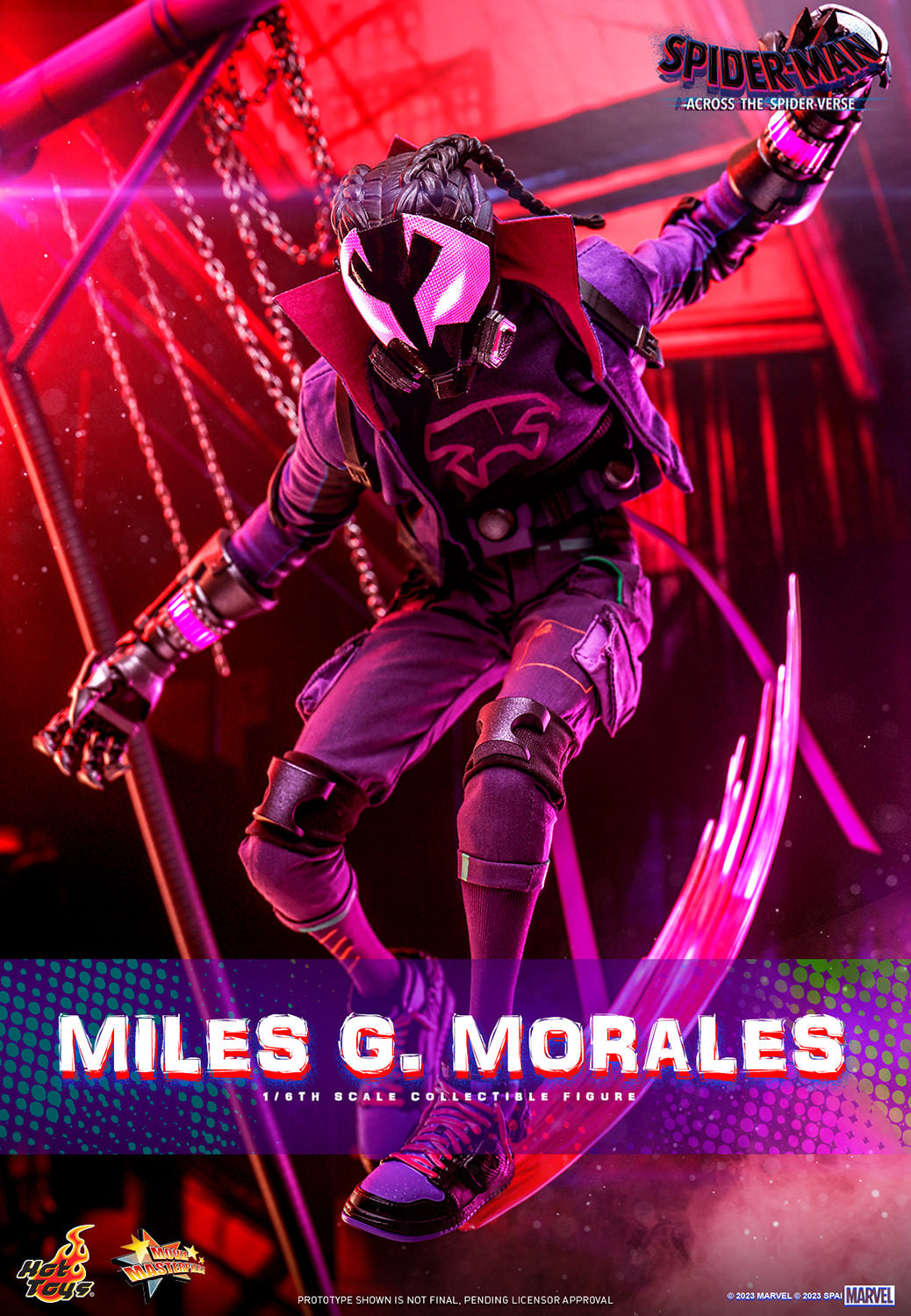 Miles G. Morales 1/6 Scale Figure by Hot Toys