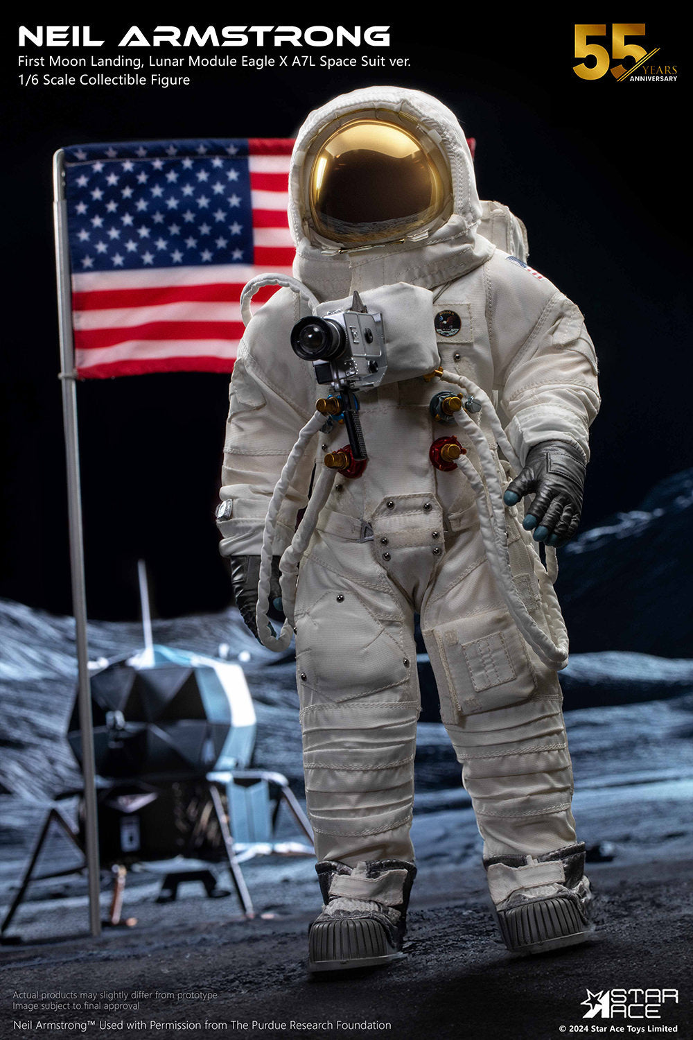 Neil Armstrong Deluxe Sixth Scale Figure