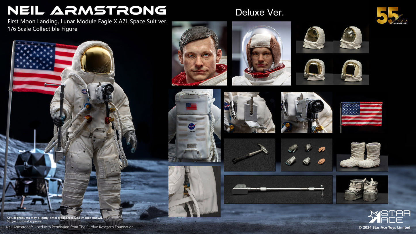 Neil Armstrong Deluxe Sixth Scale Figure