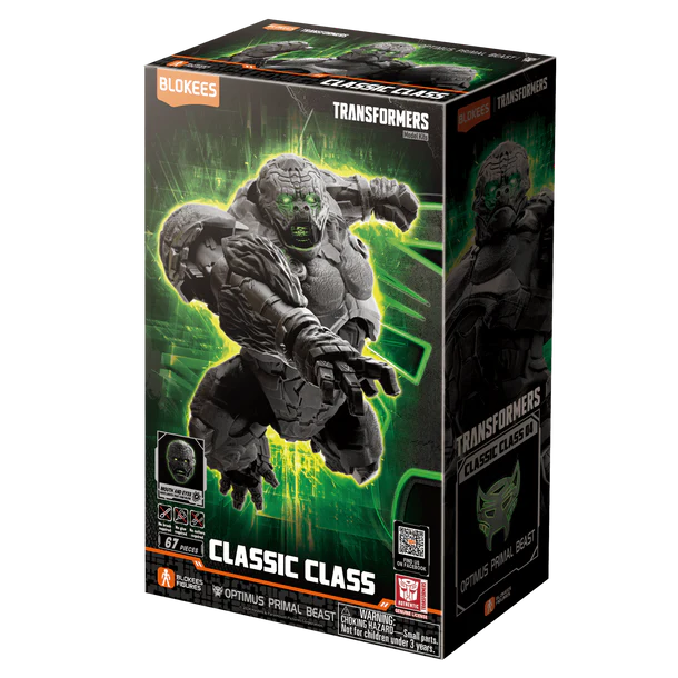 Blokees Transformers Classic Class Optimus Primal Beast Model Kit