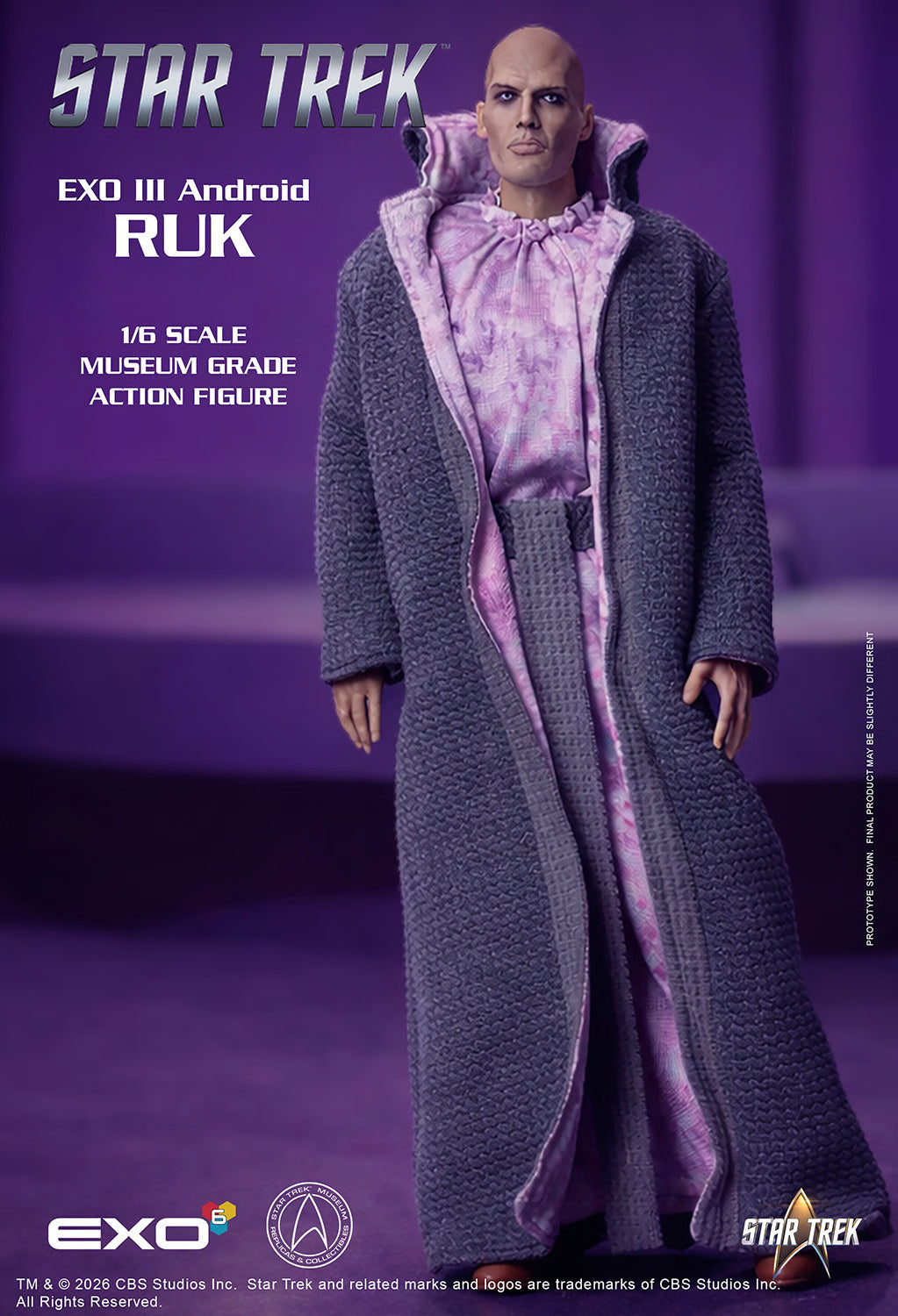 EXO-6 Ruk Sixth Scale Figure — Star Trek: The Original Series