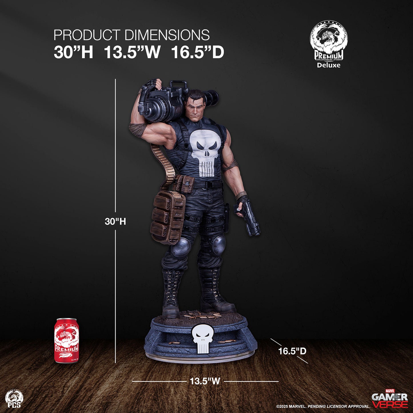 Punisher (Deluxe Edition) 1:3 Scale Statue