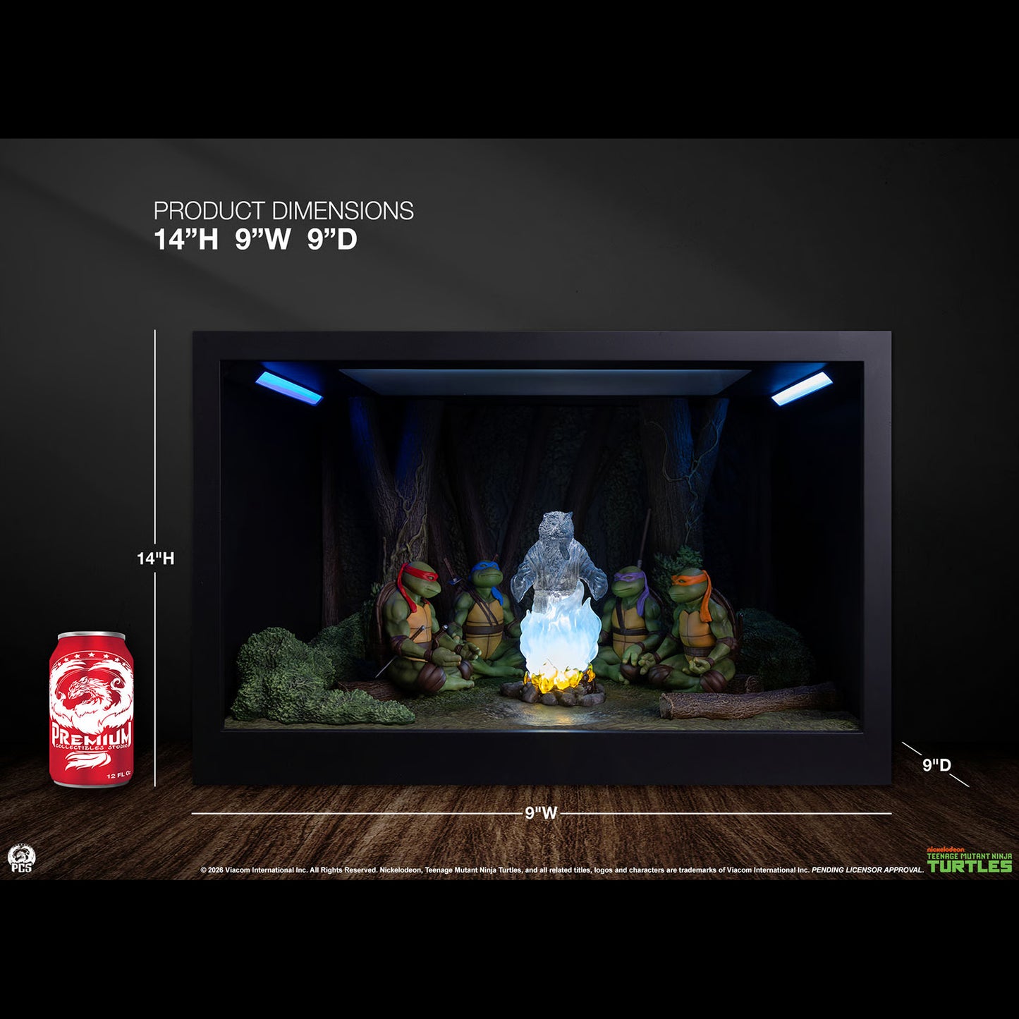 TMNT Movie Moments: Splinter's Spirit Mini Scale Diorama by PCS