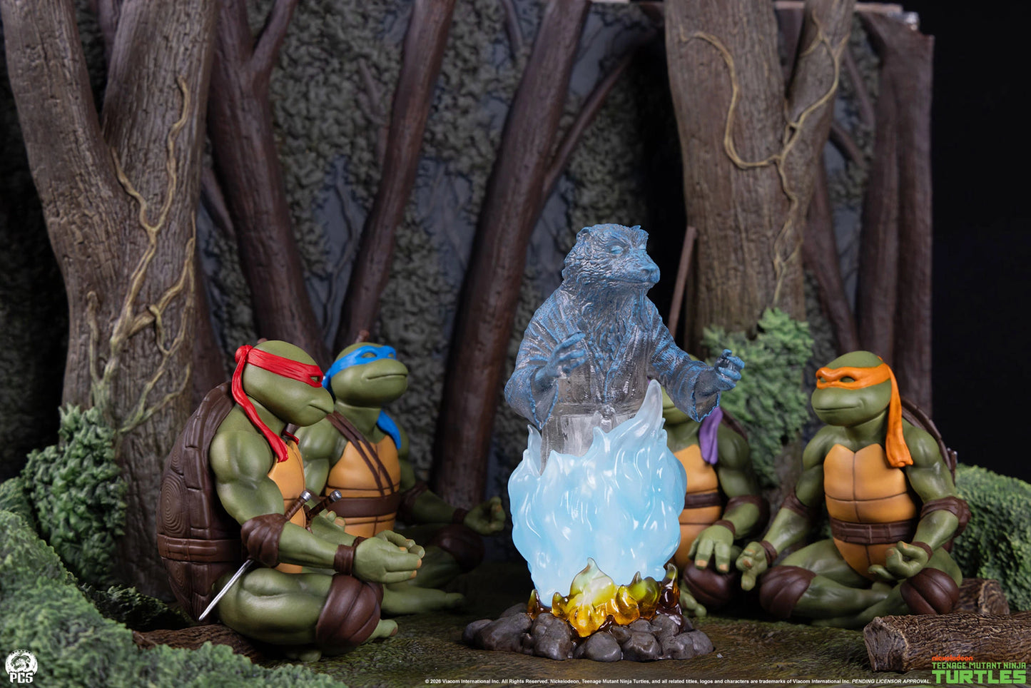 TMNT Movie Moments: Splinter's Spirit Mini Scale Diorama by PCS