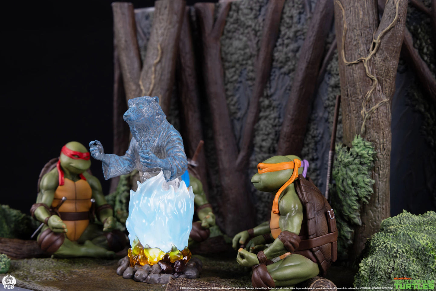 TMNT Movie Moments: Splinter's Spirit Mini Scale Diorama by PCS