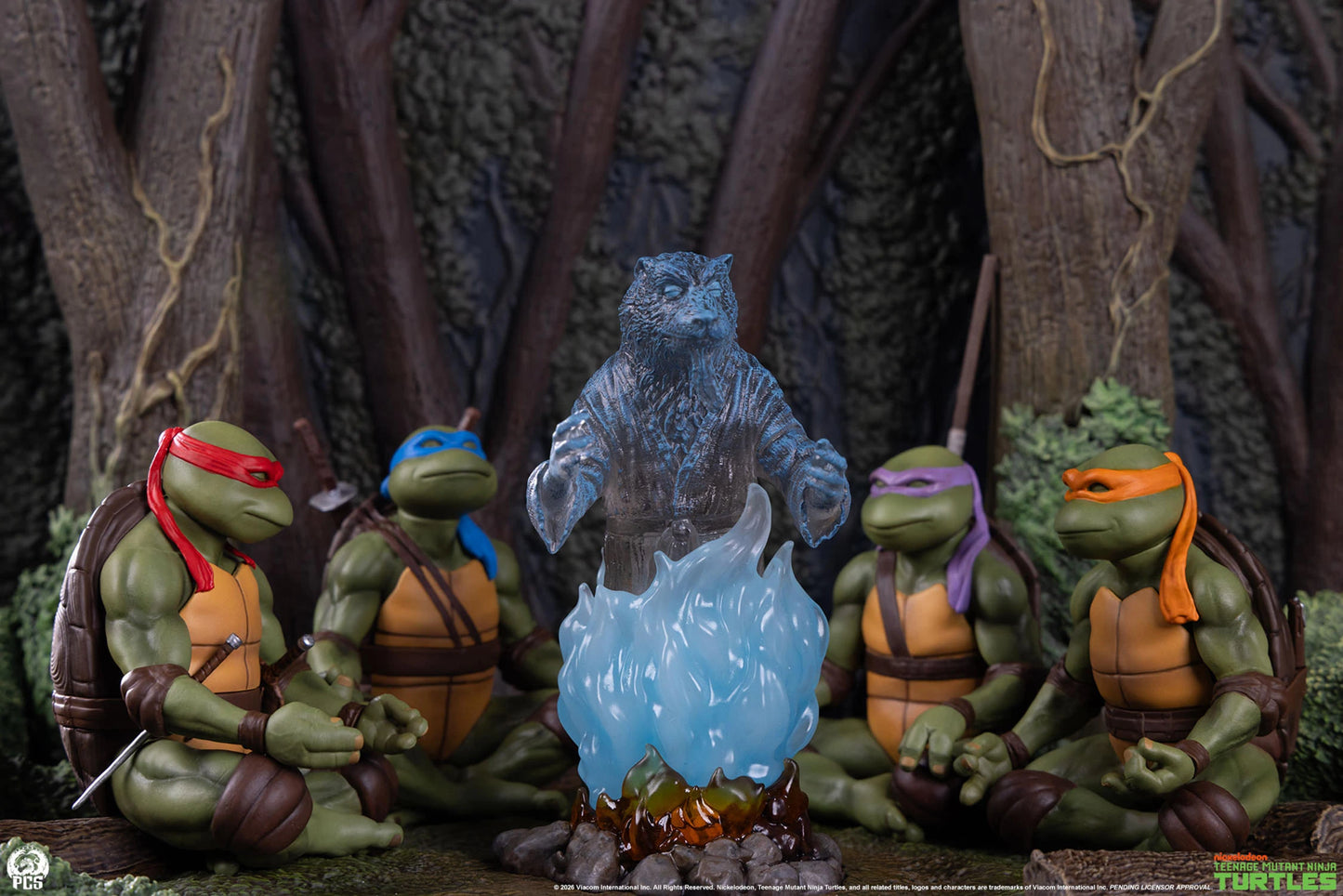 TMNT Movie Moments: Splinter's Spirit Mini Scale Diorama by PCS