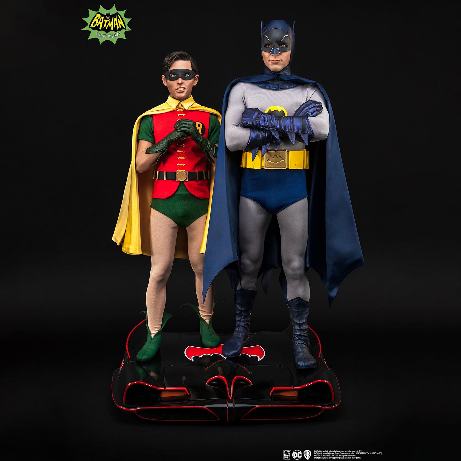 Batman and Robin 1/4 Scale Diorama