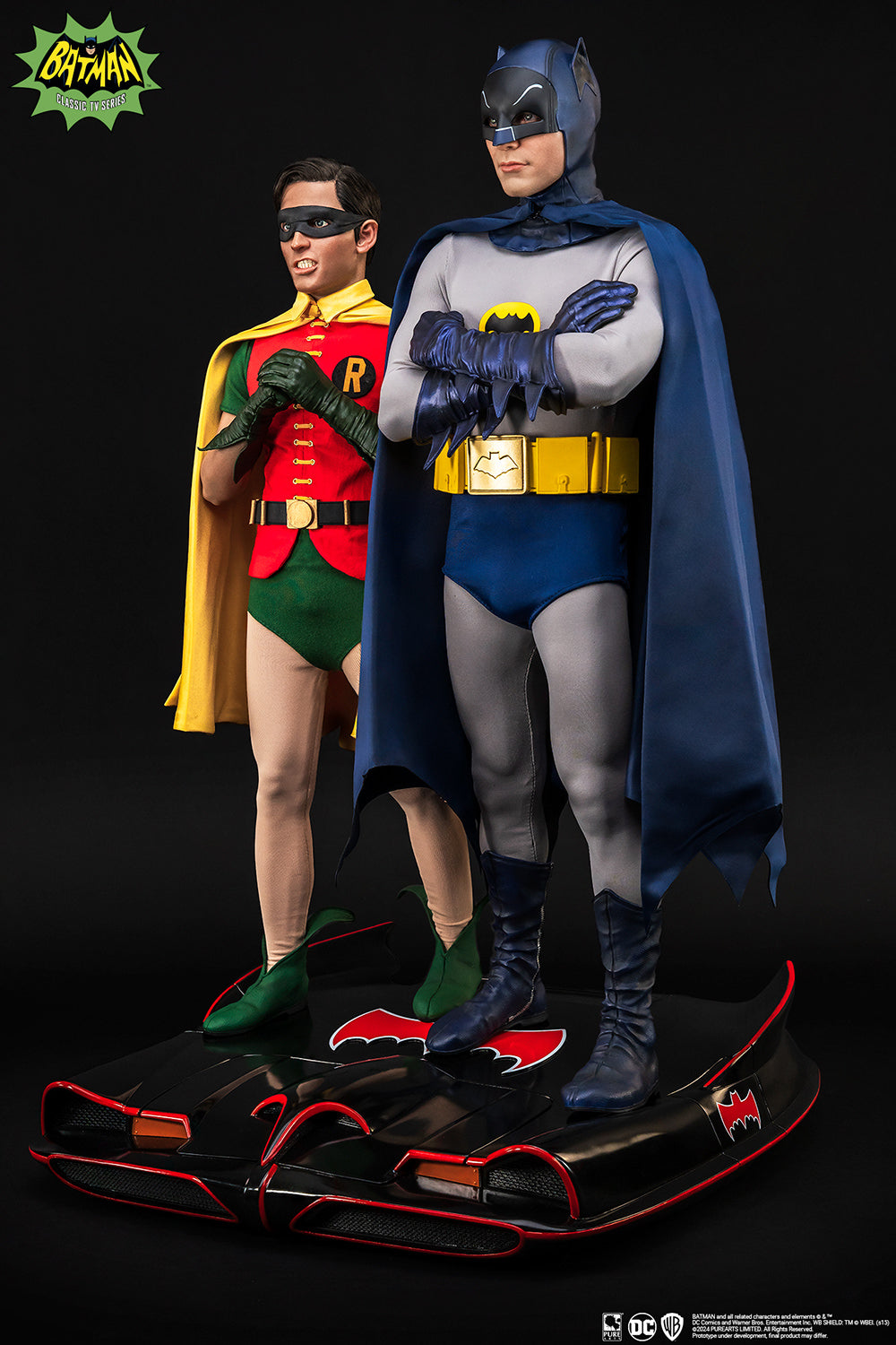 Batman and Robin 1/4 Scale Diorama