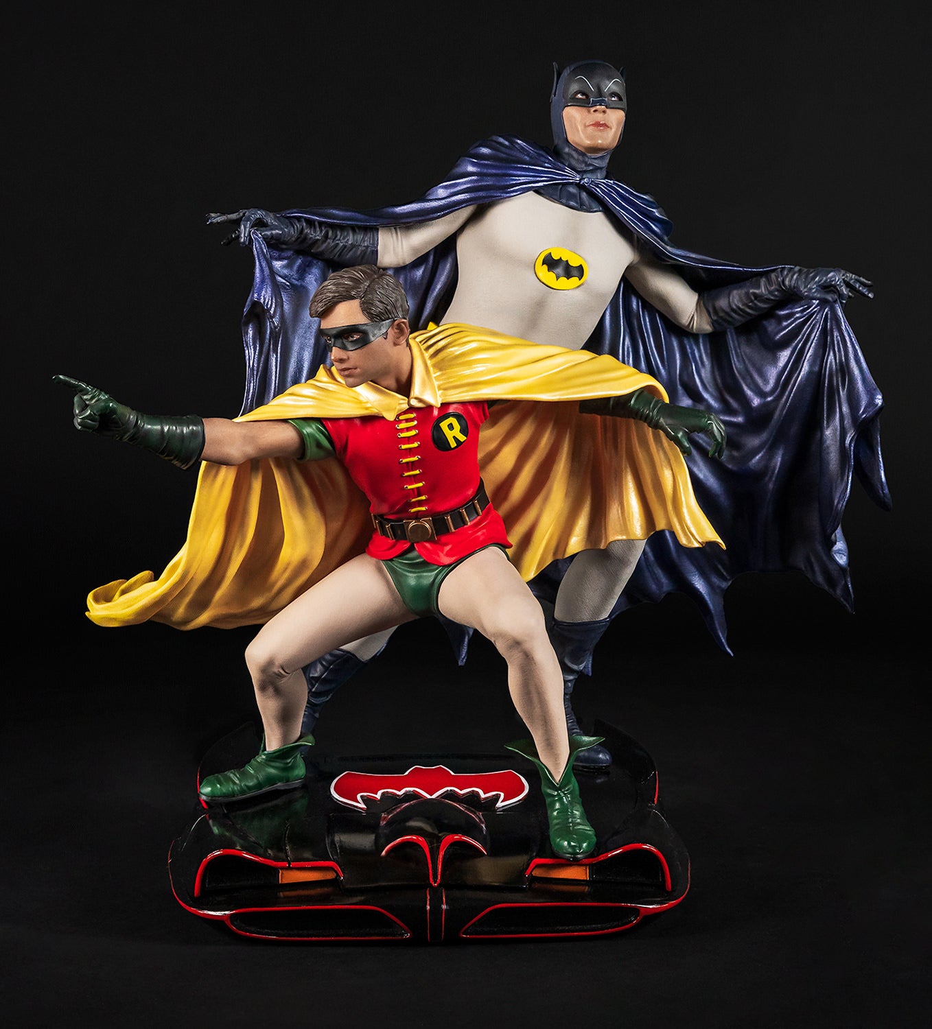 Batman and Robin 1:8 Scale Diorama