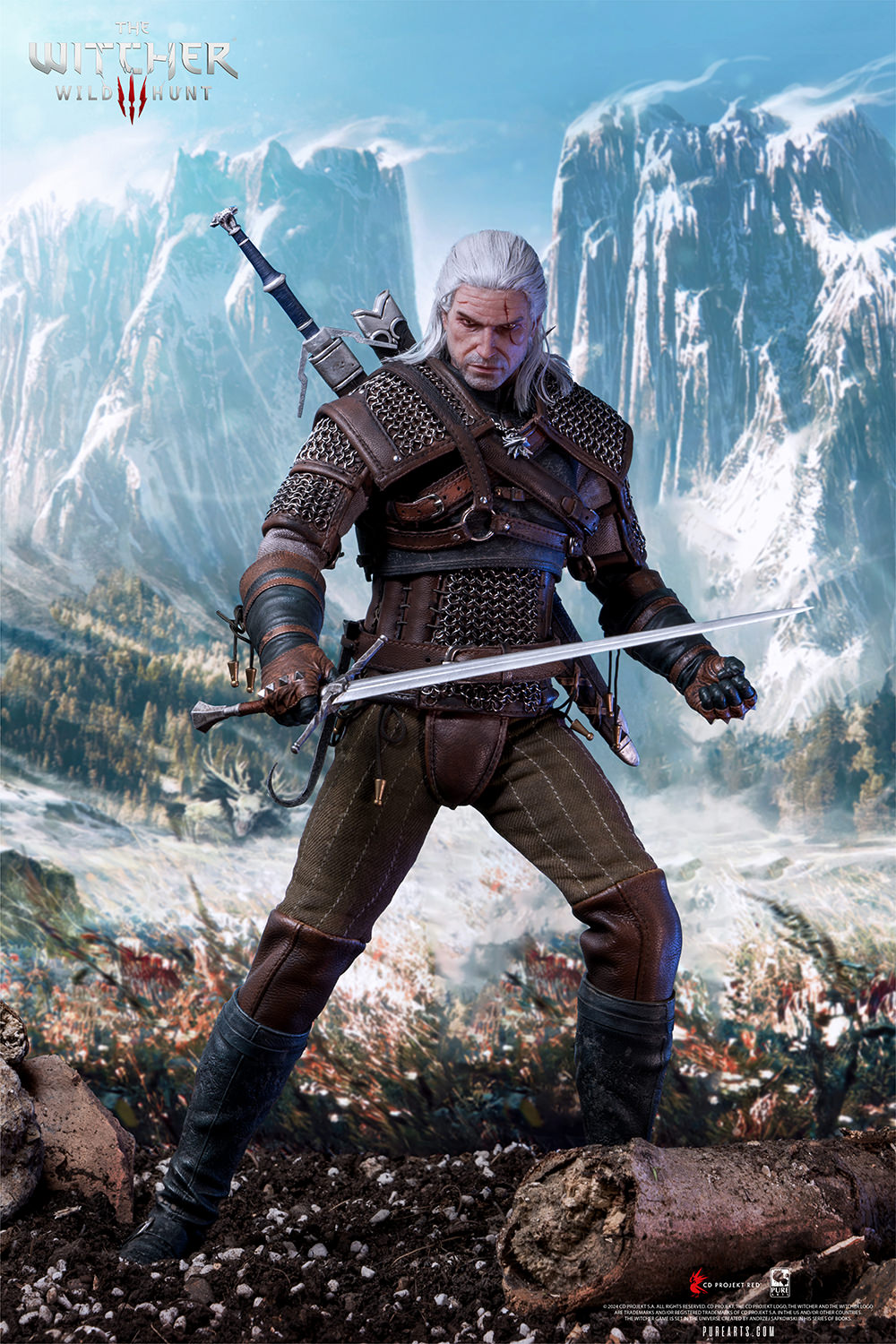 The Witcher 3: Geralt of Rivia 1/6 Scale Figure