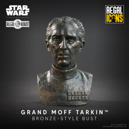 Regal Robot Grand Moff Tarkin Bronze Style Bust