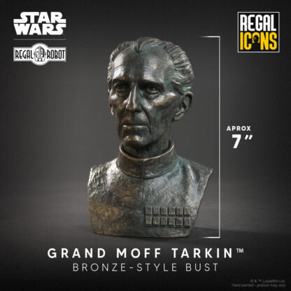 Regal Robot Grand Moff Tarkin Bronze Style Bust