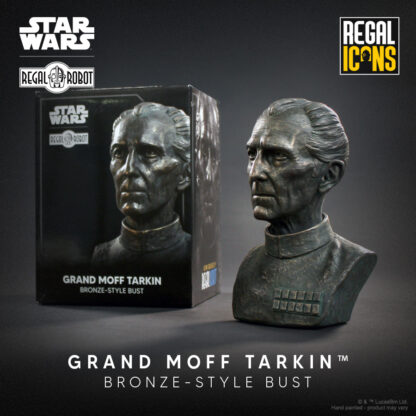 Regal Robot Grand Moff Tarkin Bronze Style Bust