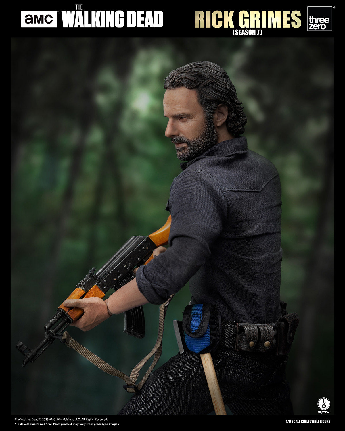 The Walking Dead Rick Grimes Season 7 Sixth Scale Figure