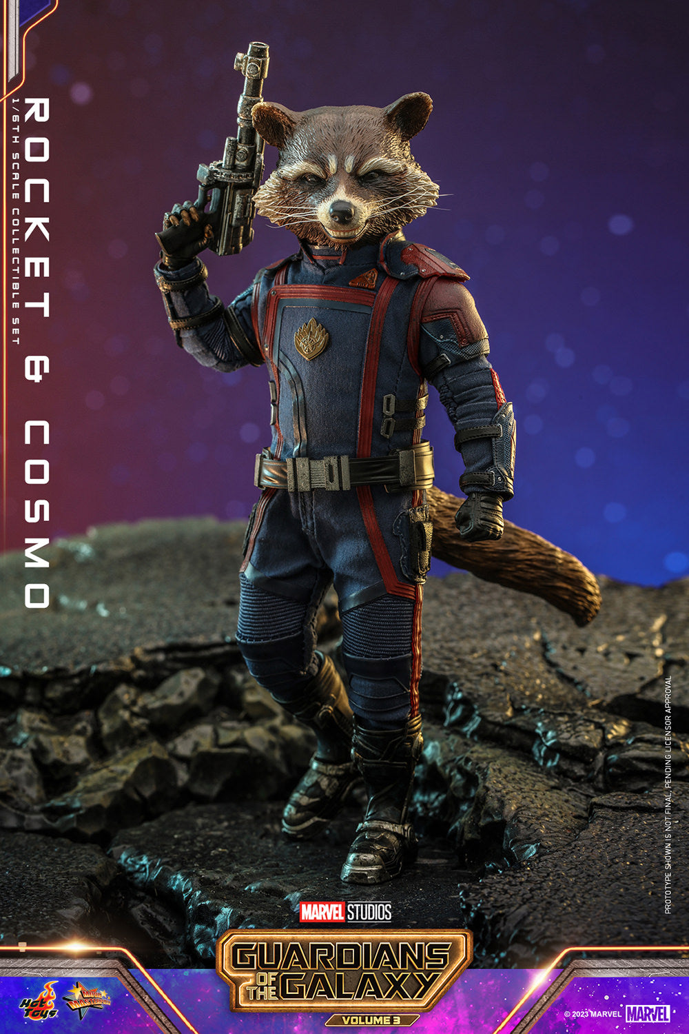 Rocket and Cosmo 1/6 Scale Figure Set by Hot Toys – Alter Ego Comics