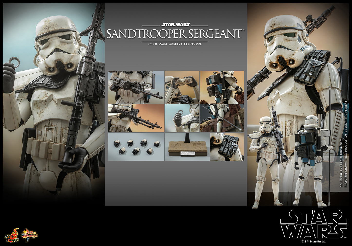 Sandtrooper Sergeant 1/6 Scale Figure by Hot Toys