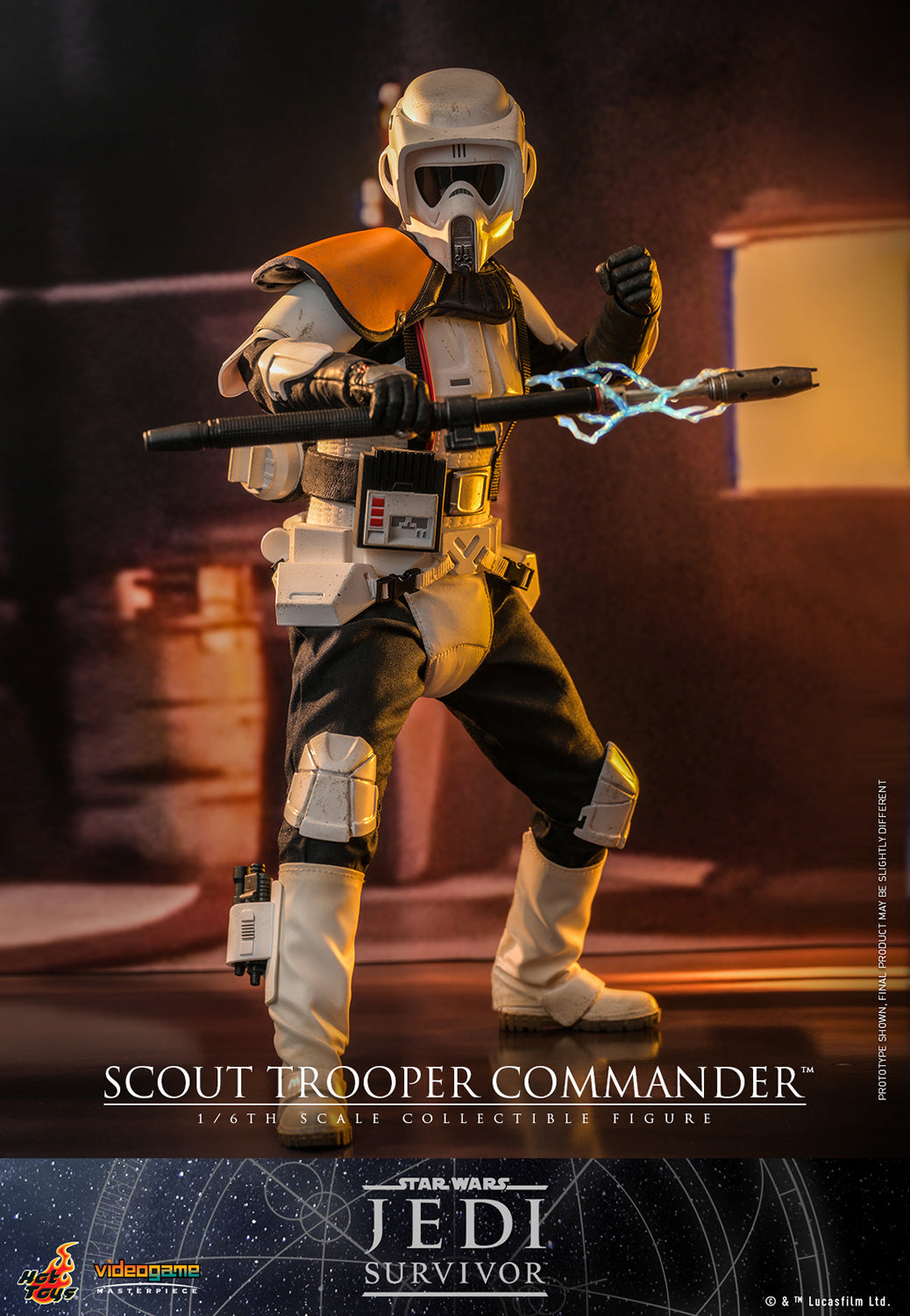 Scout Trooper Commander 1/6 Scale Figure by Hot Toys