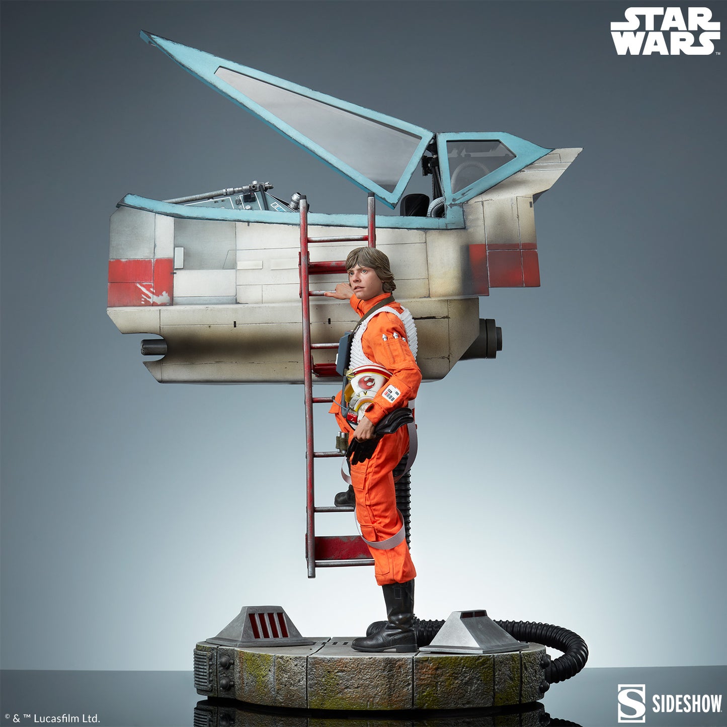 Luke Skywalker and X-Wing Premium Format Figure