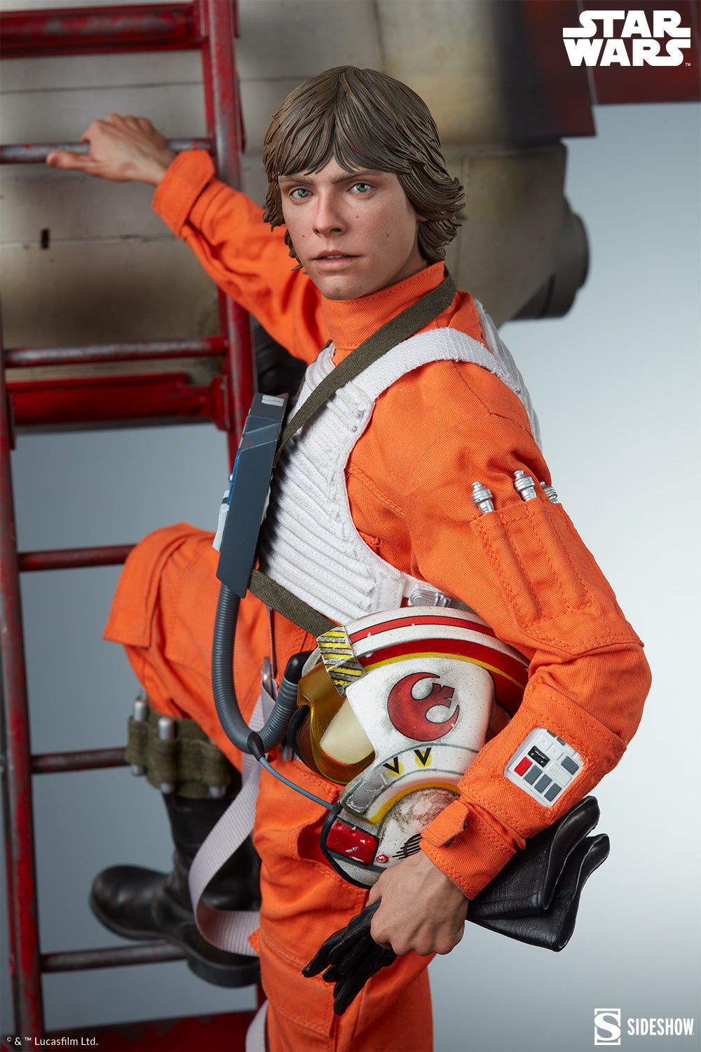 Luke Skywalker and X-Wing Premium Format Figure