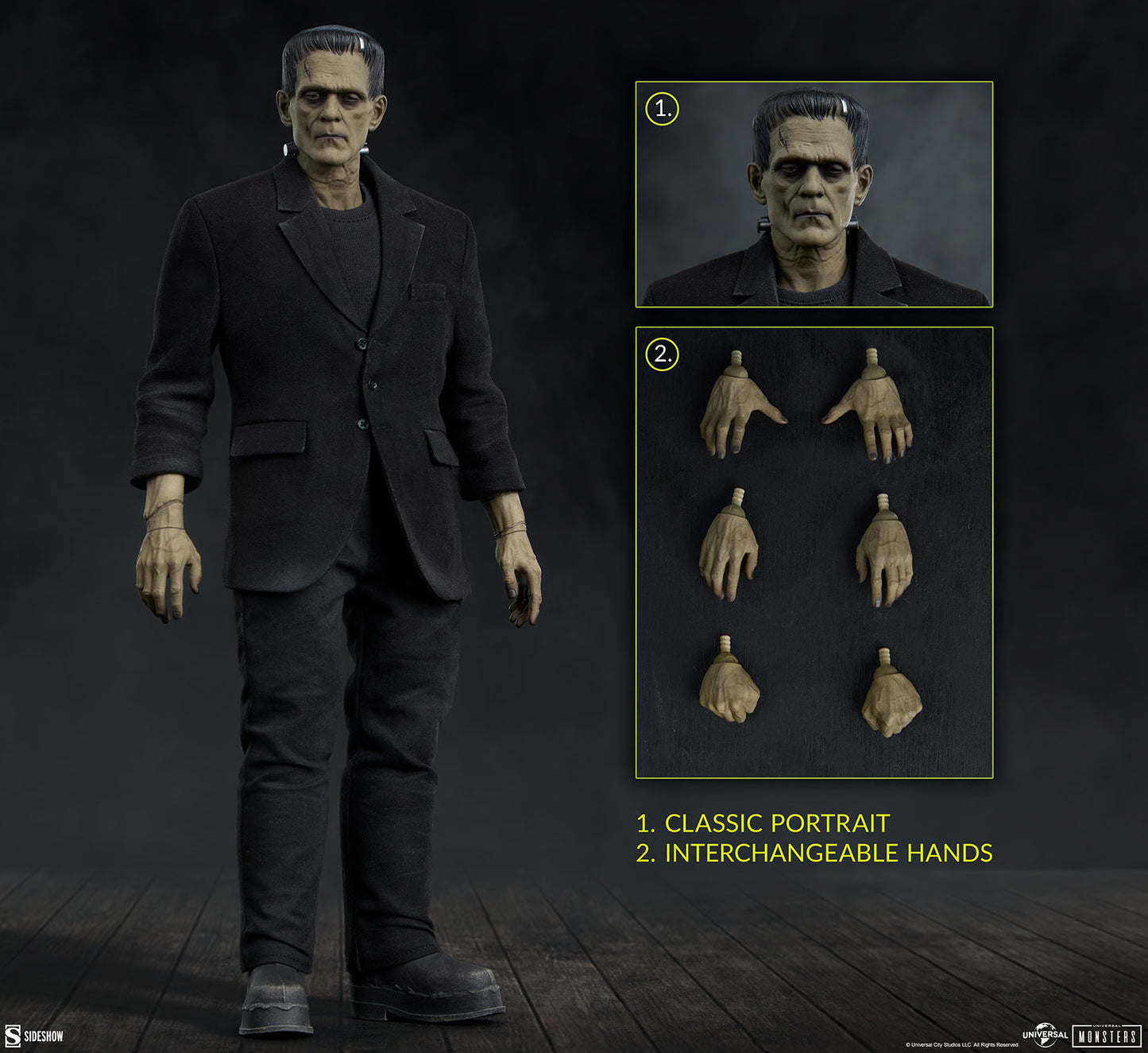 Frankenstein Sixth Scale Figure by Sideshow Collectibles | Universal Monsters