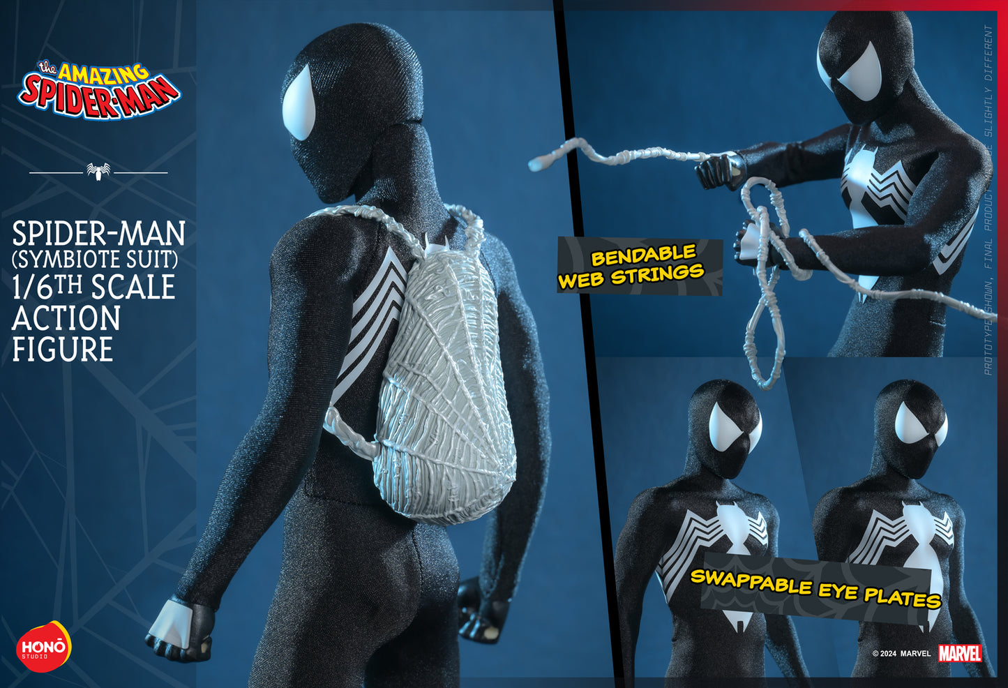 Spider-Man (Symbiote Suit) 1/6 Scale Figure