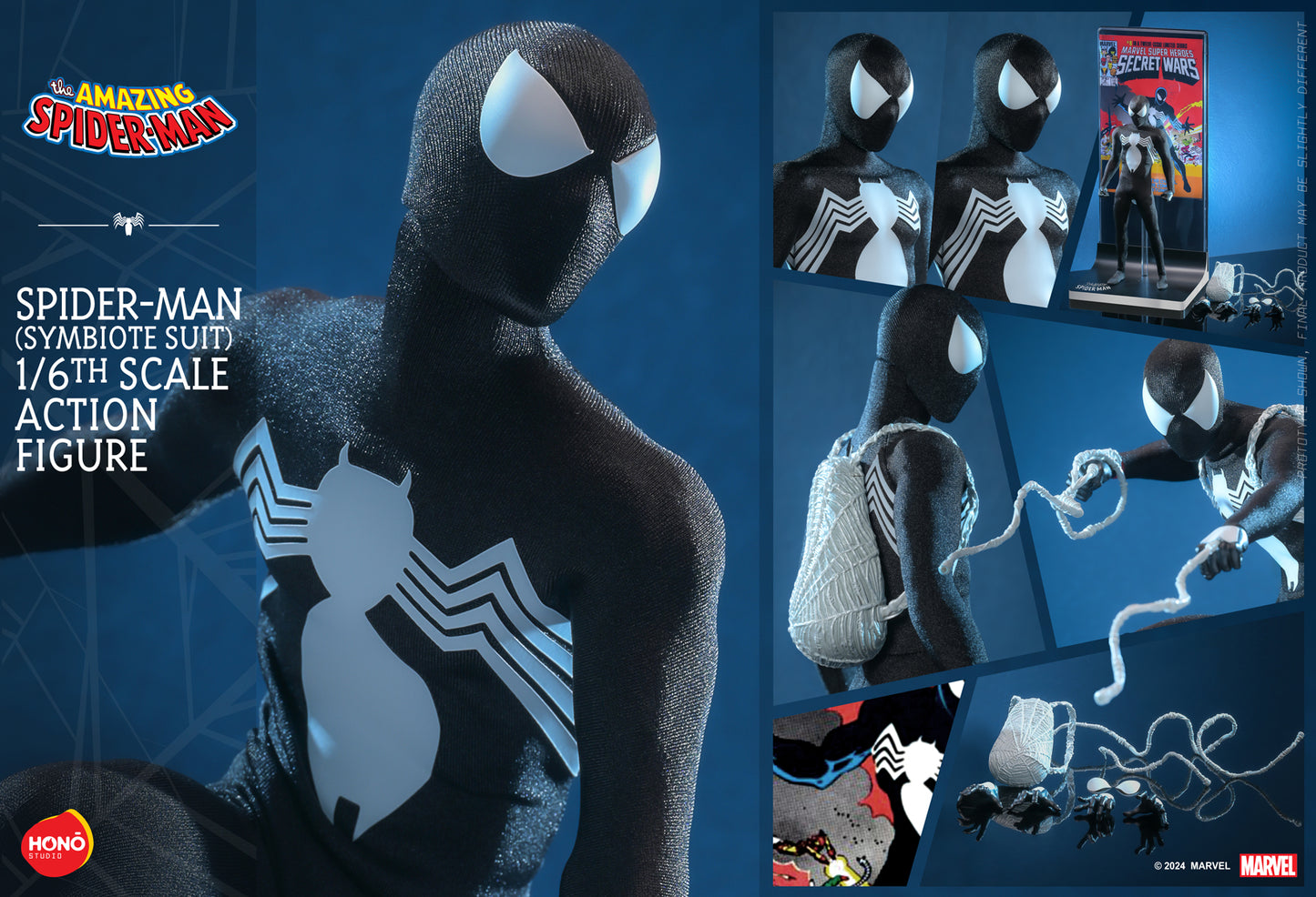 Spider-Man (Symbiote Suit) 1/6 Scale Figure