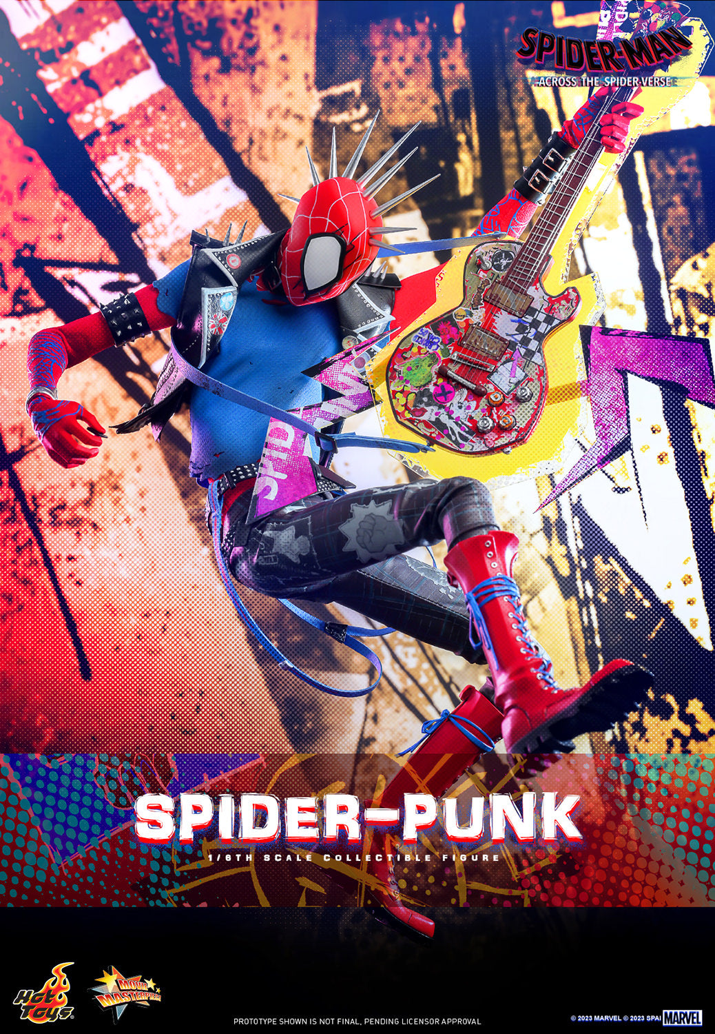 Spider-Punk 1/6 Scale Figure by Hot Toys