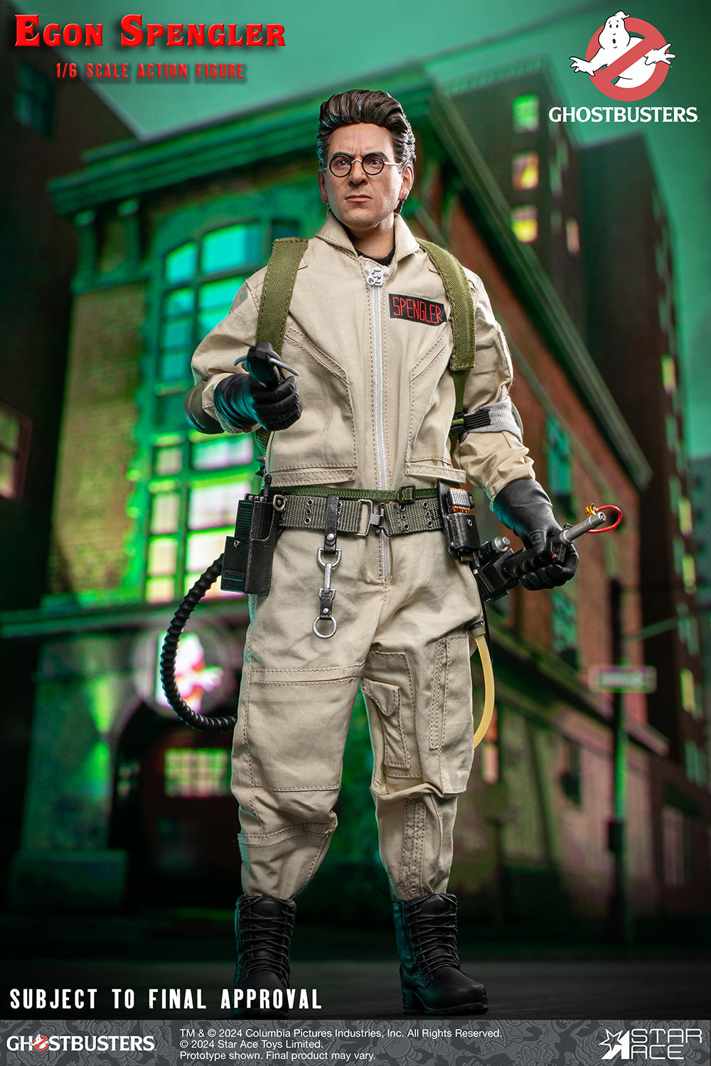 Ghostbusters Egon Spengler 1/6 Scale Figure