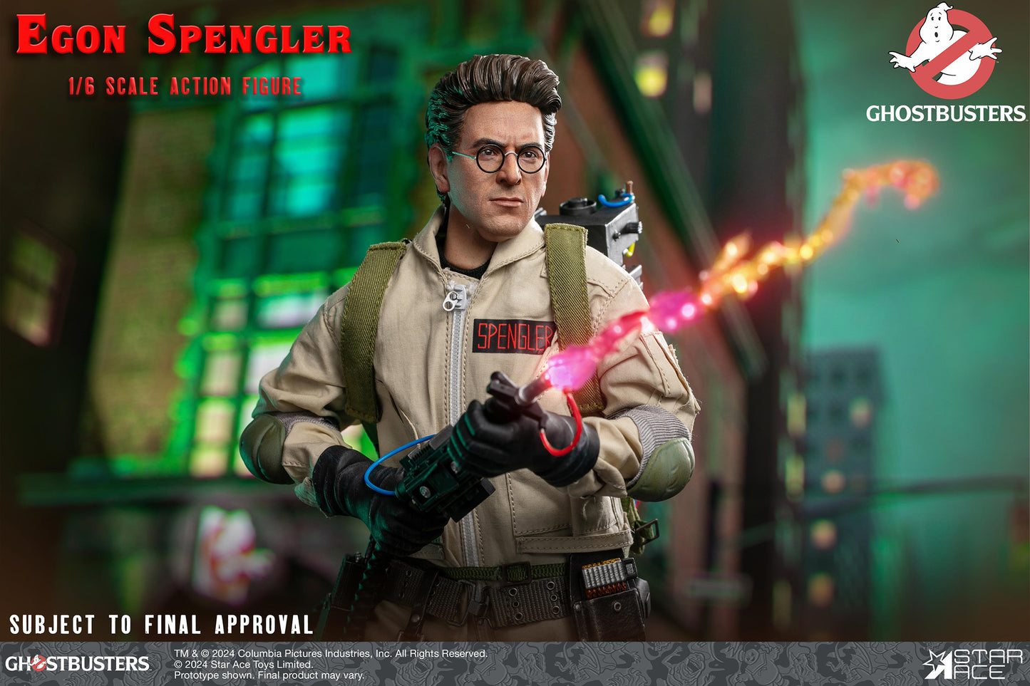 Ghostbusters Egon Spengler 1/6 Scale Figure