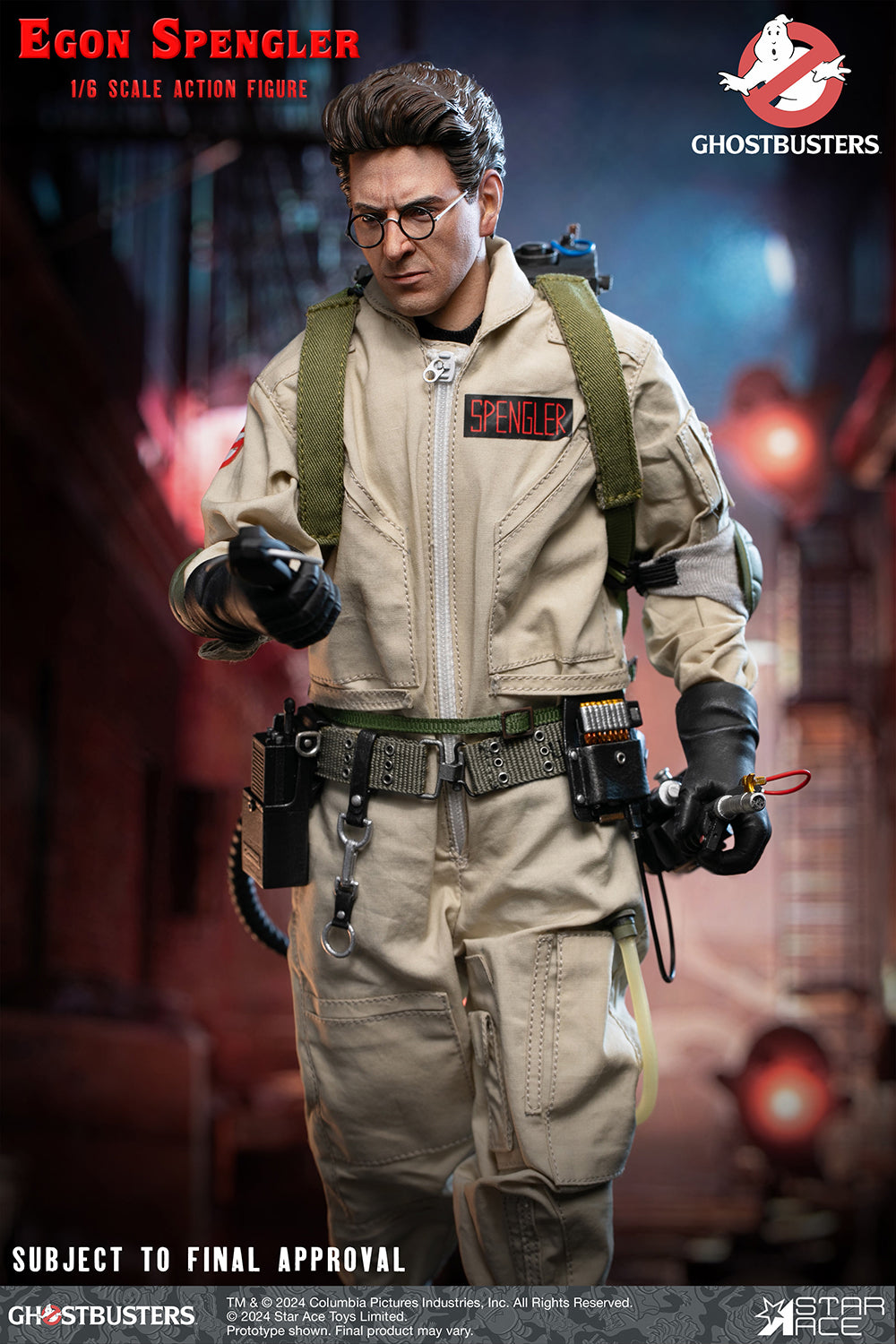 Ghostbusters Egon Spengler 1/6 Scale Figure