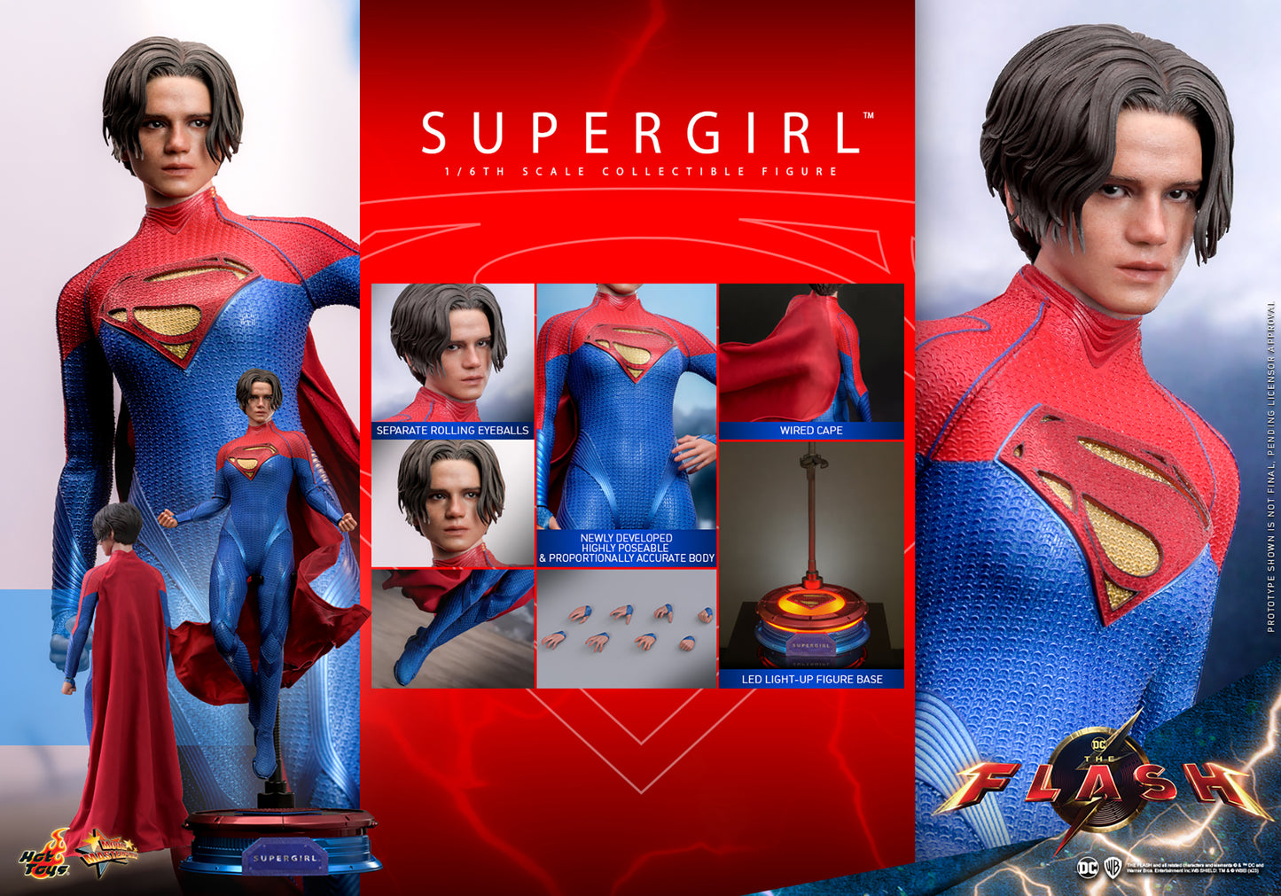 Supergirl Sixth Scale Figure by Hot Toys