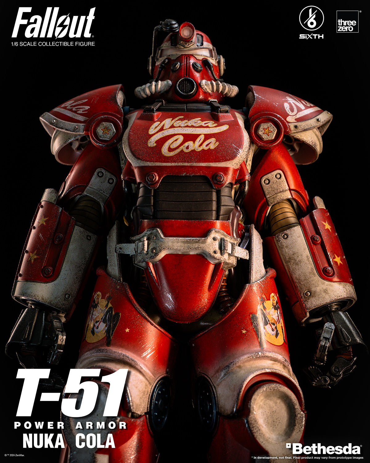 Fallout T-51 Nuka Cola Power Armor 1/6 Scale Figure