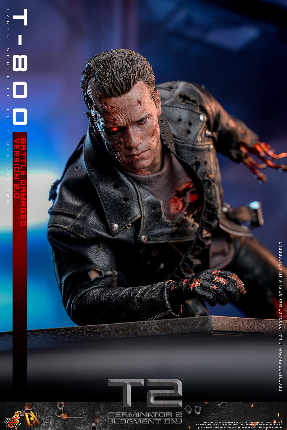 Terminator 2 T-800 (Battle Damaged Version) 1/6 Scale Figure