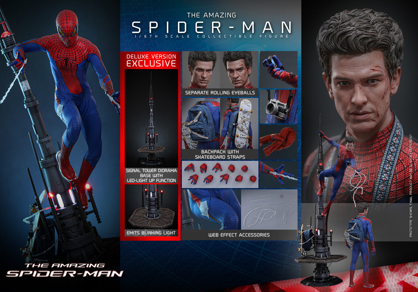 The Amazing Spider-Man (Deluxe Version) 1:6 Scale Figure