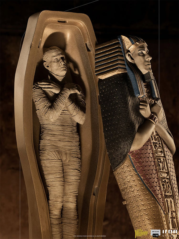 The Mummy Universal Monsters Art Scale 1/10 Statue by Iron Studios
