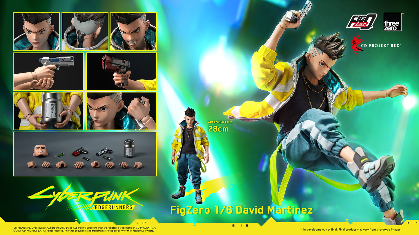 Cyberpunk Edgerunners David Martinez Sixth Scale Figure