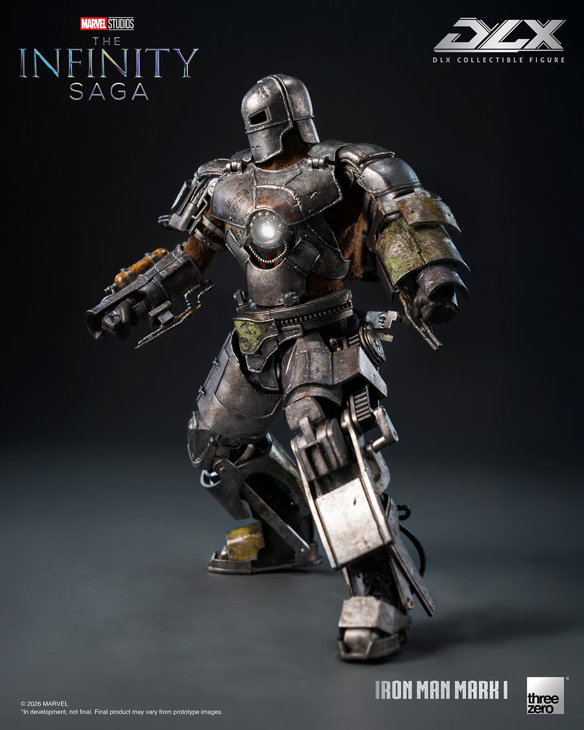 Iron Man Mark I DLX Figure by threezero